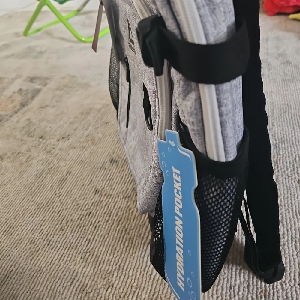 Reebok‎ Kaiser Laptop Backpack Light Heather Gray 18”